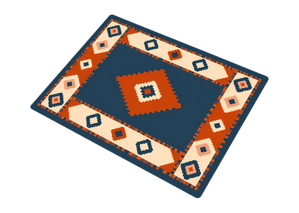 Carpet cleaning illustration